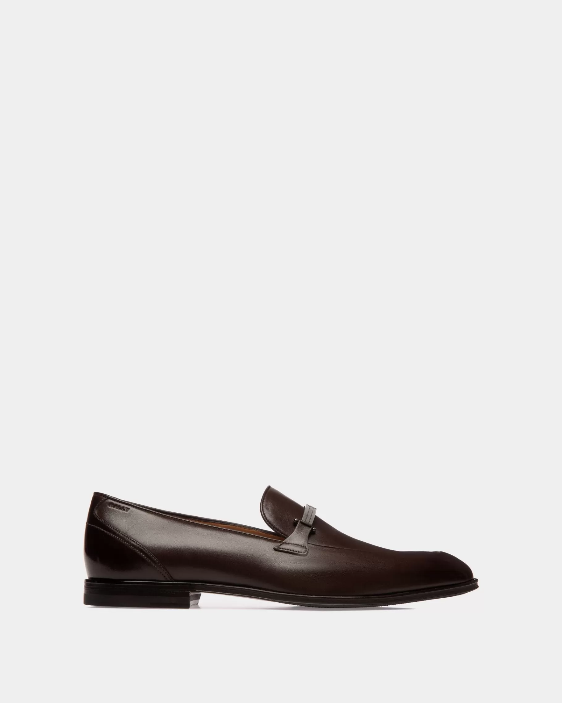 Loafers & Moccasins<Bally Westminster Loafer In Ebano Leather Brown